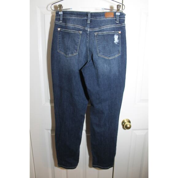 Judy Blue Distressed Boyfriend Fit Jeans sz 5/27 - Picture 2 of 3